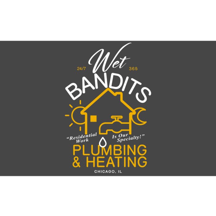 Wet Bandits Plumbing & Heating Chicago Bumper Sticker