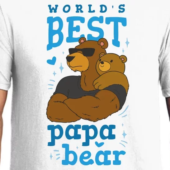 World's Best Papa Bear Pajama Set