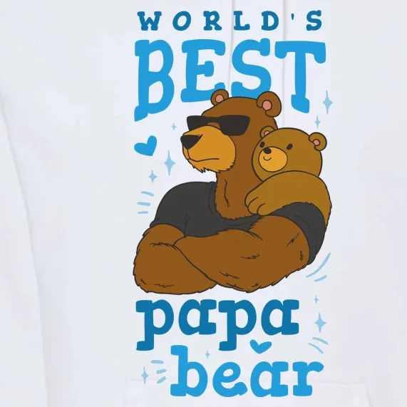 World's Best Papa Bear Premium Hoodie