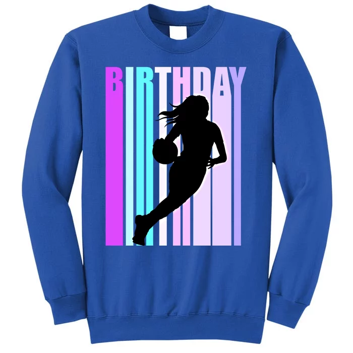 Wo Basketball Player Birthday Team Coach Coaching Gift Sweatshirt