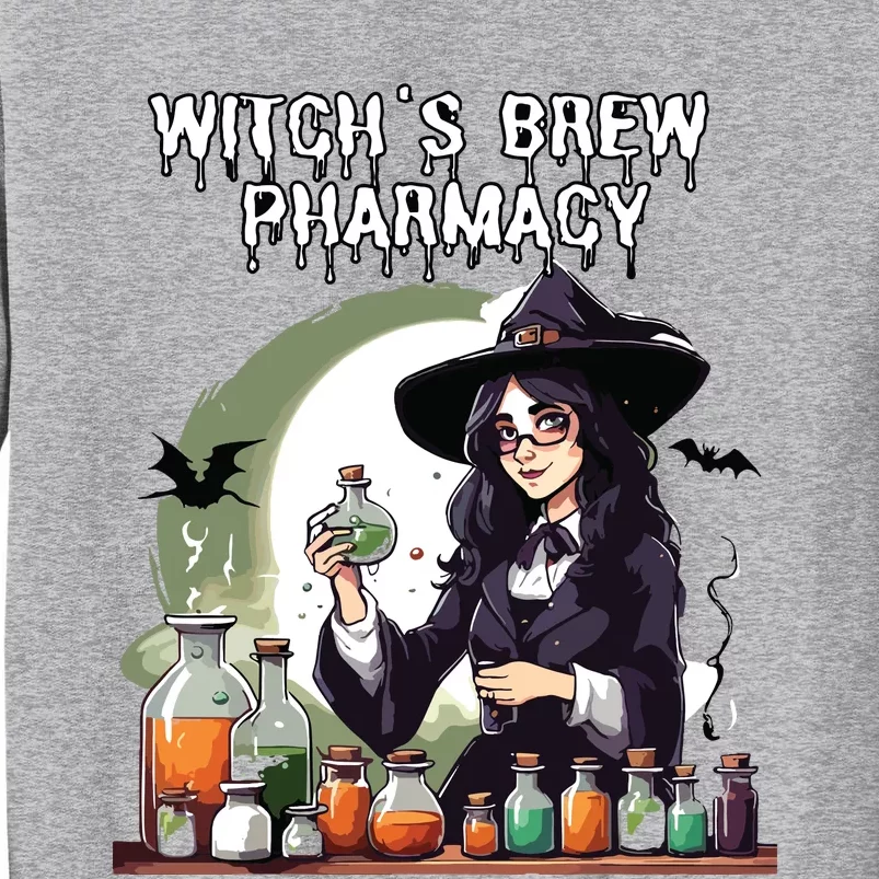 Witchs Brew Pharmacy Wizard Pharmacist Halloween Costume Tall Sweatshirt