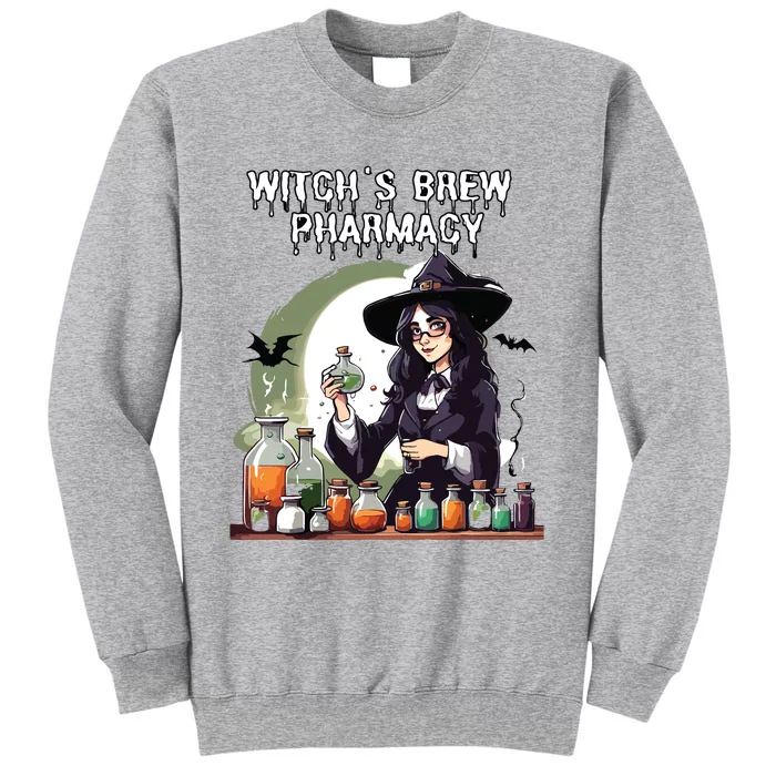 Witchs Brew Pharmacy Wizard Pharmacist Halloween Costume Tall Sweatshirt