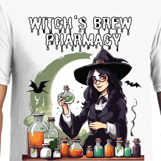 Witchs Brew Pharmacy Wizard Pharmacist Halloween Costume Pajama Set