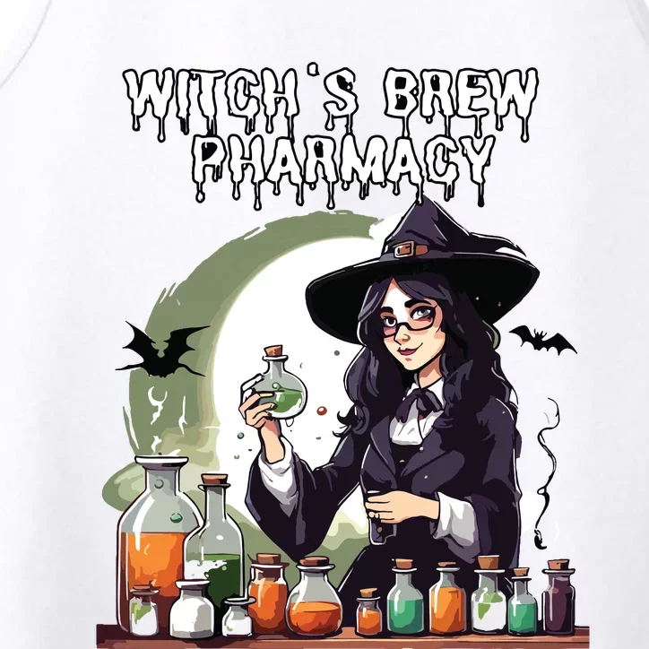 Witchs Brew Pharmacy Wizard Pharmacist Halloween Costume Performance Tank