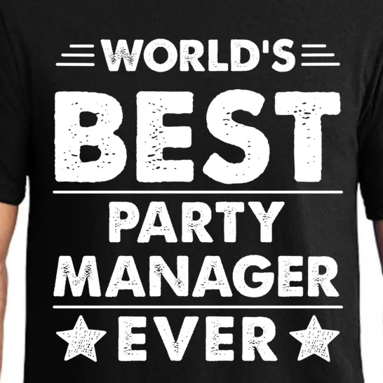 World's Best Party Ager Ever Gift Pajama Set