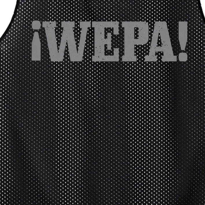 Wepa Boricua Puerto Rico Rican Latin Spanish Slang Funny Mesh Reversible Basketball Jersey Tank