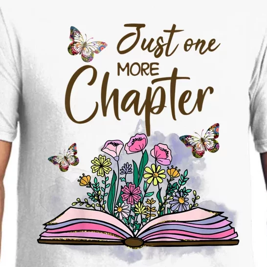 Wildflowers Book Reading Bookaholic Just One More Chapter Pajama Set