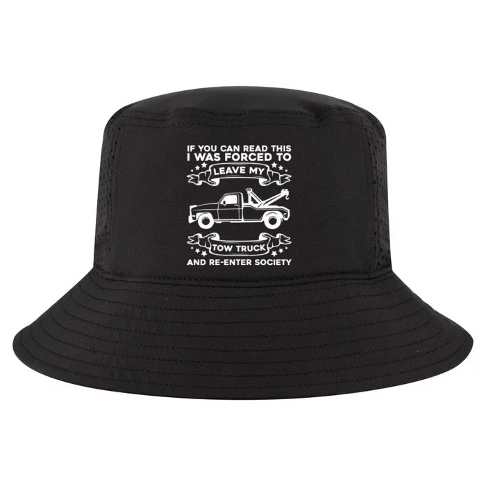 Wrecker Breakdown Recovery Towing Tow Truck Driver Cool Comfort Performance Bucket Hat