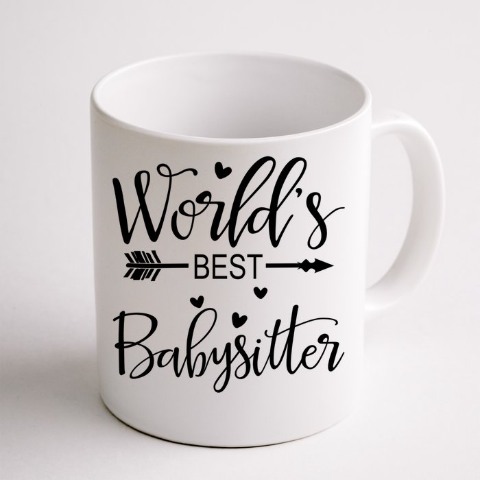 World's Best Sitter Meaningful Gift Front & Back Coffee Mug