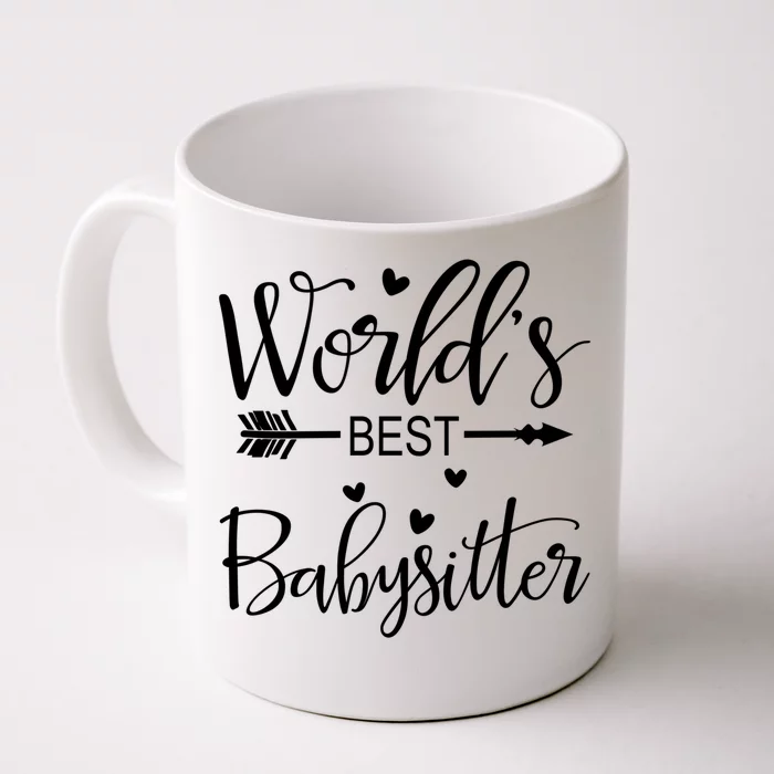 World's Best Sitter Meaningful Gift Front & Back Coffee Mug