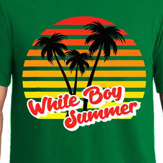 White Boy Summer Pajama Set