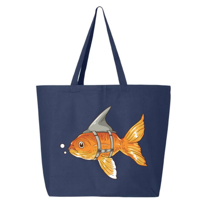 Wanna Be Shark Funny Fish 25L Jumbo Tote