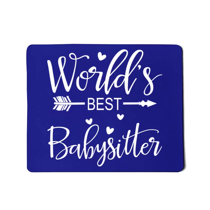 World's Best Sitter Gift Mousepad