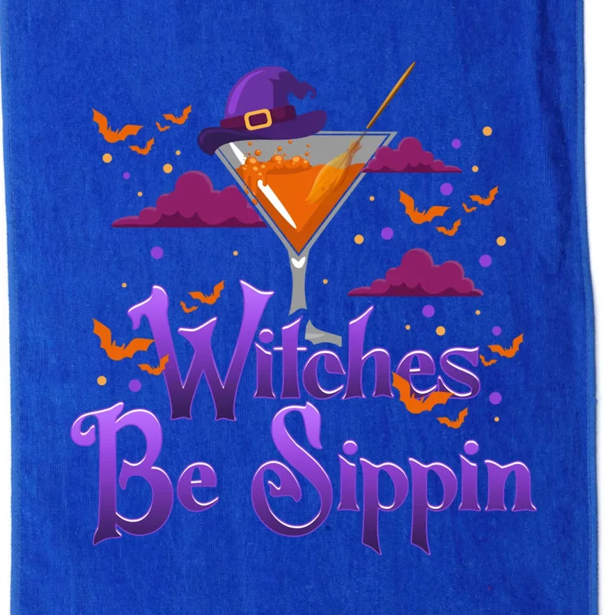 Witches Be Sippin Funny Xmas Gift Platinum Collection Golf Towel