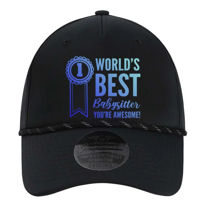 World's Best Sitter! Caregiver Gift Performance The Dyno Cap