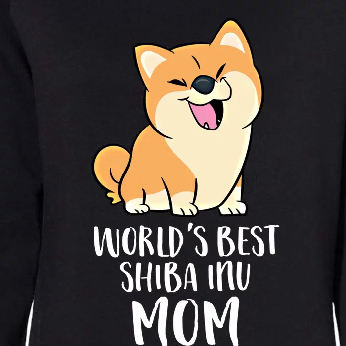 World's Best Shiba Inu Mom Dog Shiba Mama Cute Shiba Inu Great Gift Womens California Wash Sweatshirt