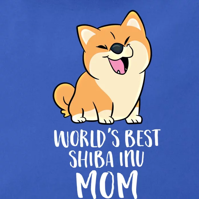 World's Best Shiba Inu Mom Dog Shiba Mama Cute Shiba Inu Great Gift Zip Tote Bag