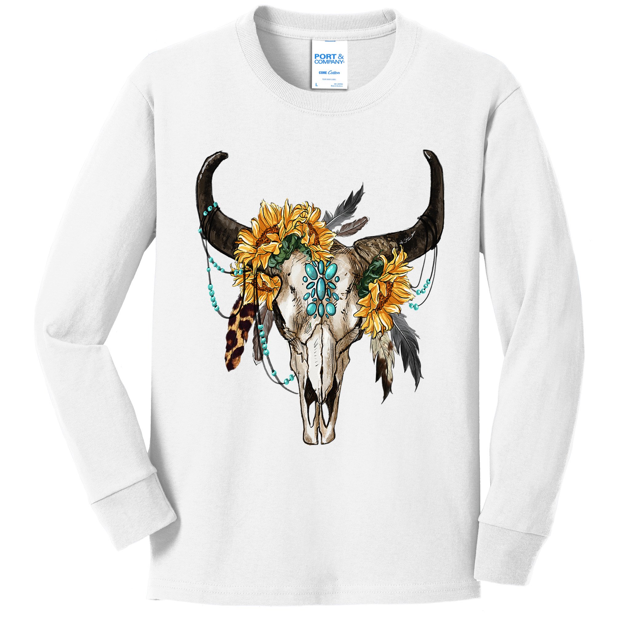 Sunflower Cow Skull Western 16oz Frosted Glass Can Cup with Lid and St –  Desert Shirt Co.