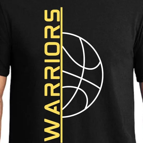 Warriors Basketball Shirt For Fan Pajama Set