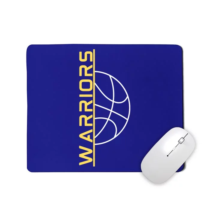 Warriors Basketball Shirt For Fan Mousepad