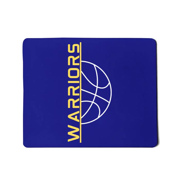 Warriors Basketball Shirt For Fan Mousepad