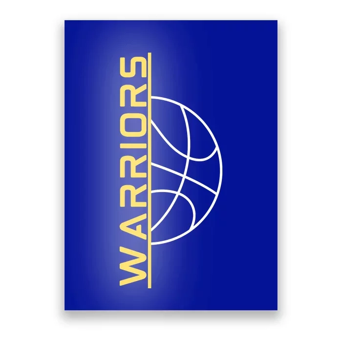 Warriors Basketball Shirt For Fan Poster