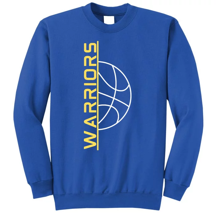 Warriors Basketball Shirt For Fan Tall Sweatshirt