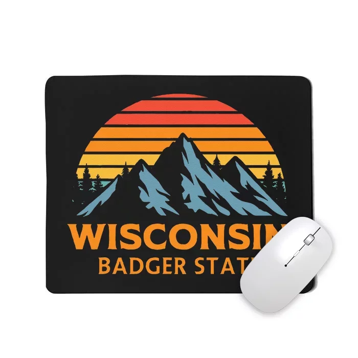 Wisconsin Badger State Mousepad