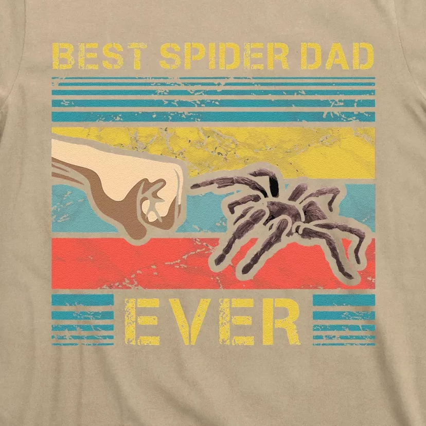 Worlds Best Spider Dad Funny Spider Animal Enthusiast T-Shirt