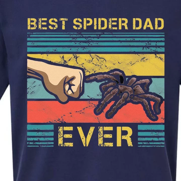 Worlds Best Spider Dad Funny Spider Animal Enthusiast Sueded Cloud Jersey T-Shirt