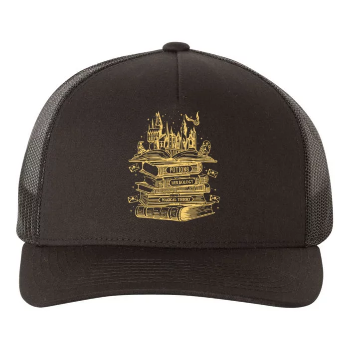 Wizard Book Shop Yupoong Adult 5-Panel Trucker Hat