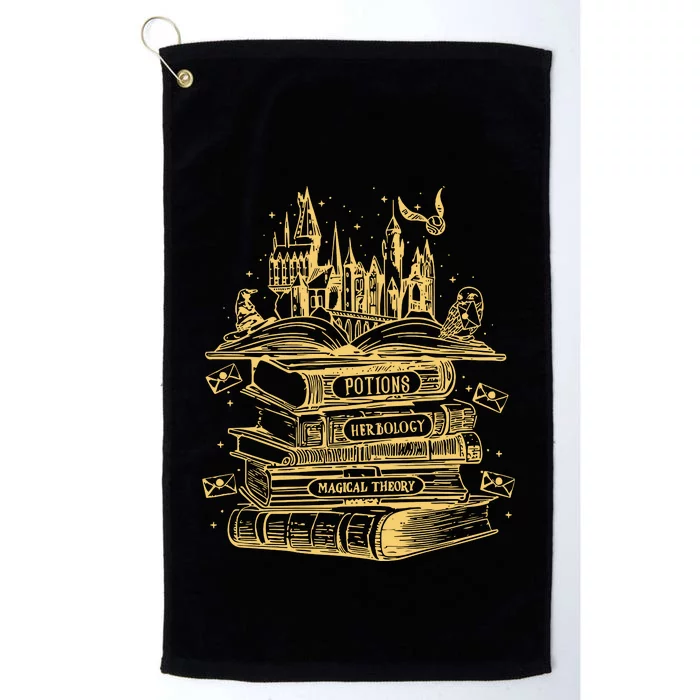 Wizard Book Shop Platinum Collection Golf Towel