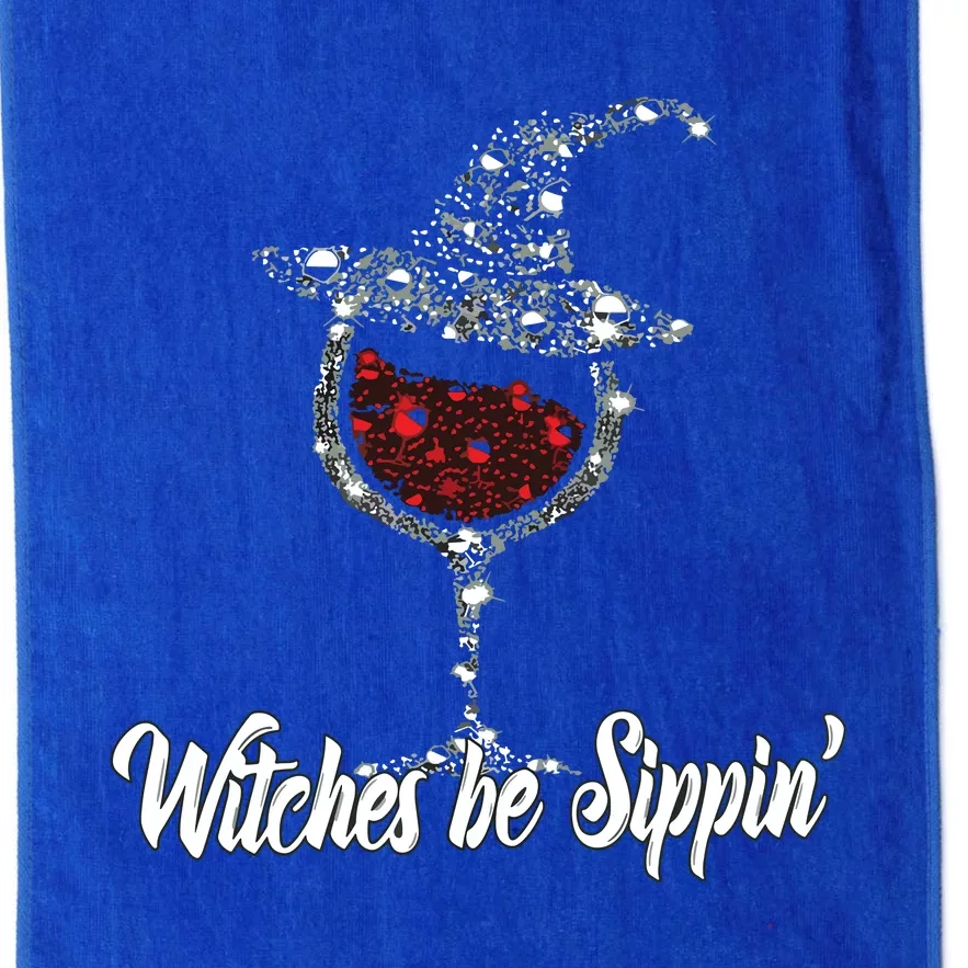 Witches Be Sippin Witch Squad Halloween Party Platinum Collection Golf Towel