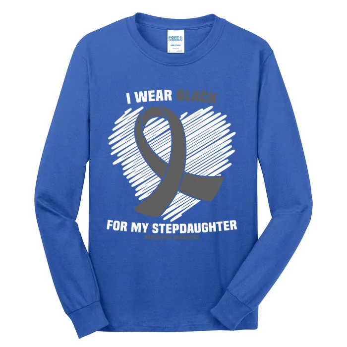 Wear Black Stepdaughter Sleep Disorder Narcolepsy Awareness Gift Tall Long Sleeve T-Shirt