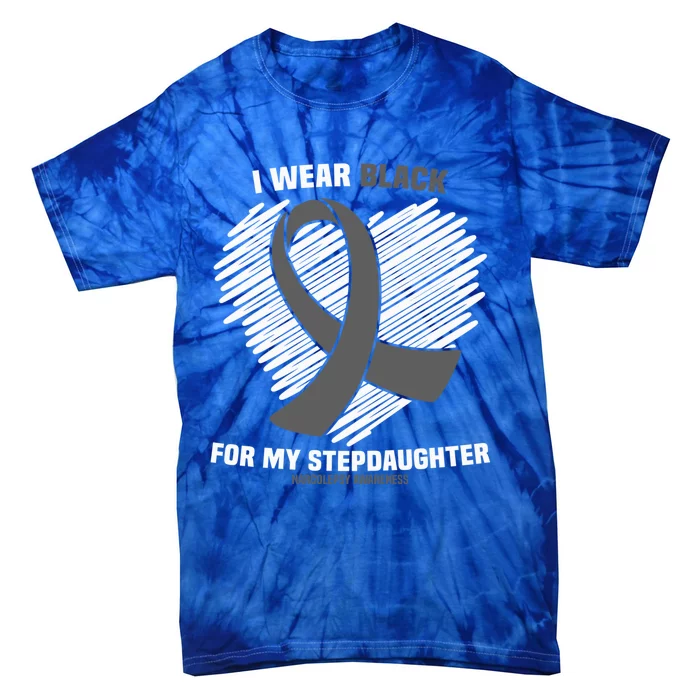 Wear Black Stepdaughter Sleep Disorder Narcolepsy Awareness Gift Tie-Dye T-Shirt