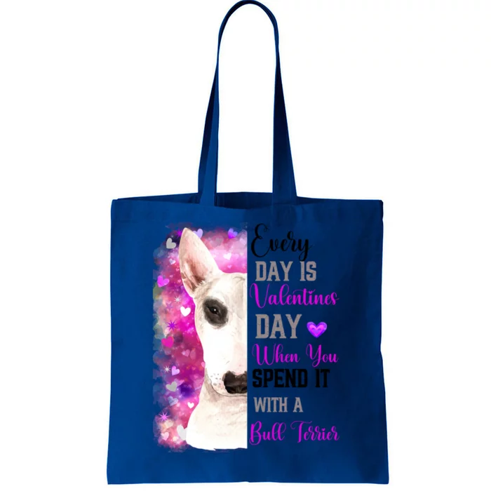 Wo Bull Terrier Valentines Day Mom Dogs Mother Gift Tote Bag