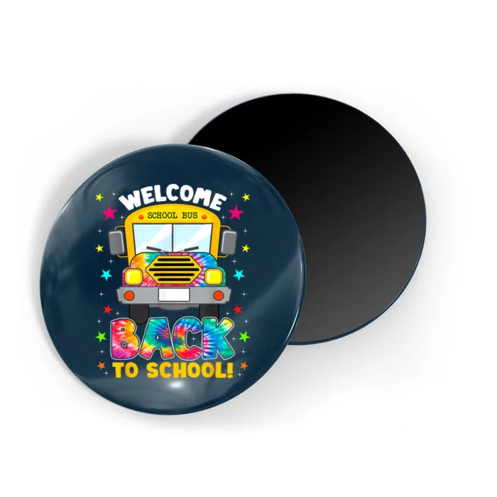 Welcome Back To School Funny Outfit School Bus Driver Magnet