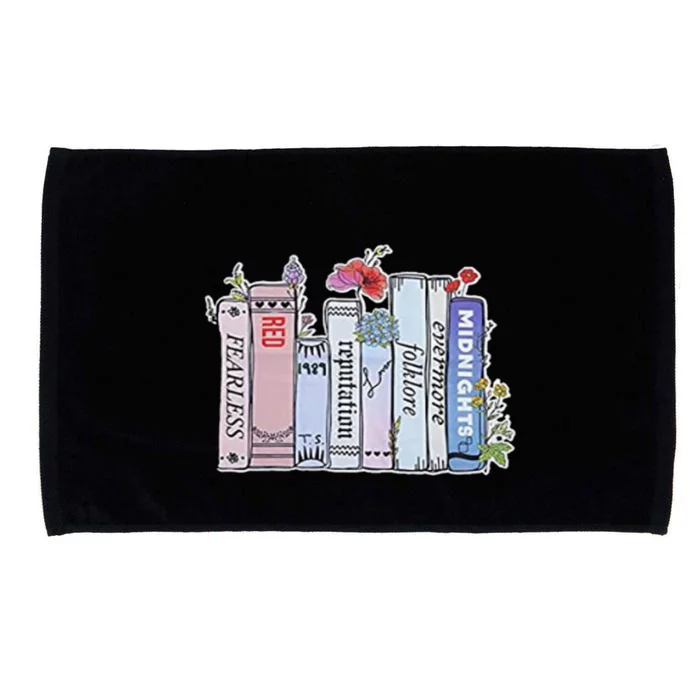 Wildflowers Book Tee Funny Reading Microfiber Hand Towel