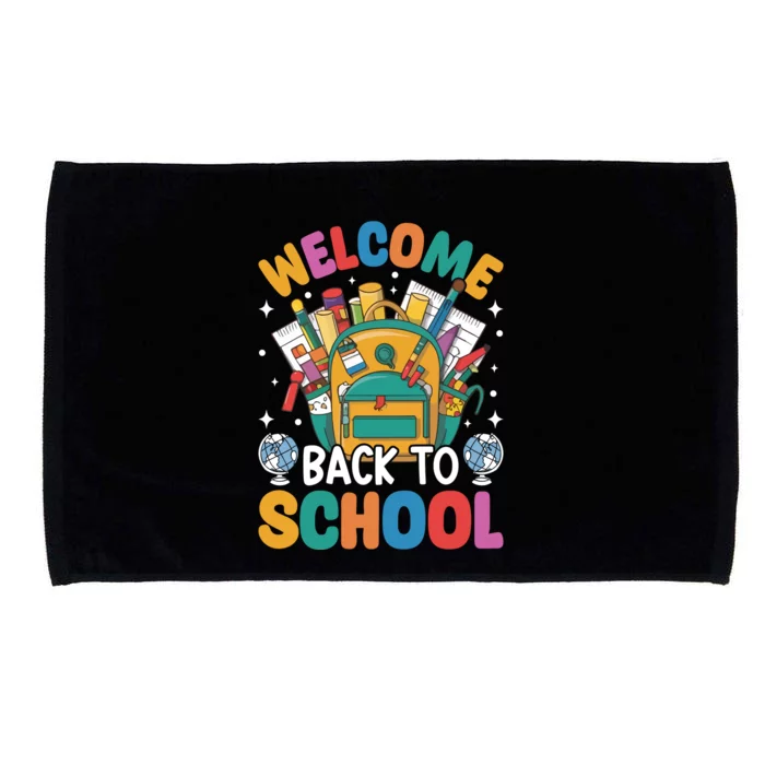 Welcome Back To School Microfiber Hand Towel