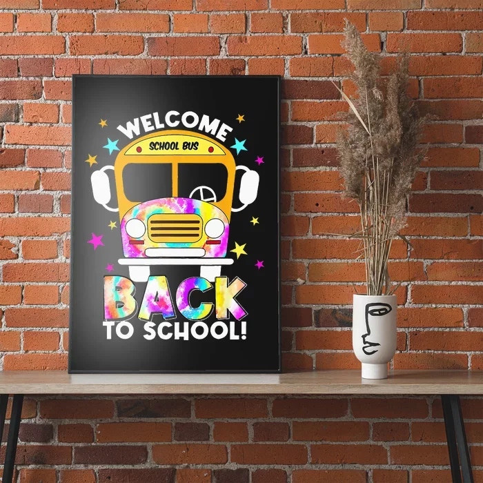 Welcome Back To School For Bus Drivers Transportation Dept Poster