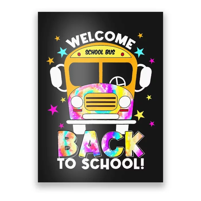 Welcome Back To School For Bus Drivers Transportation Dept Poster