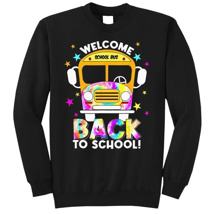 Welcome Back To School For Bus Drivers Transportation Dept Tall Sweatshirt