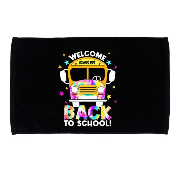 Welcome Back To School For Bus Drivers Transportation Dept Microfiber Hand Towel