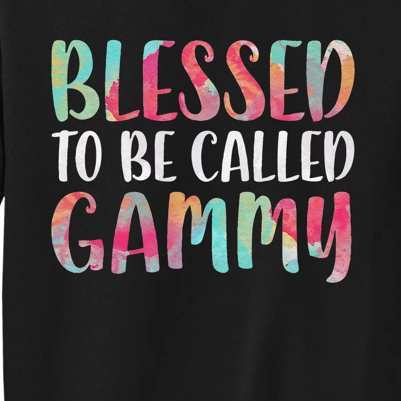 Womens Blessed To Be Called Gammy Mother's Day Sweatshirt