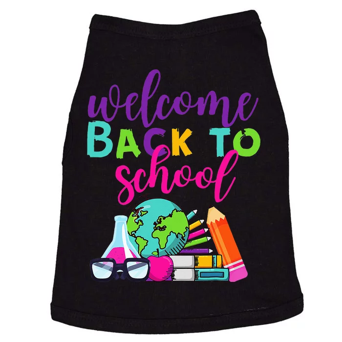 Welcome Back To School Doggie Tank