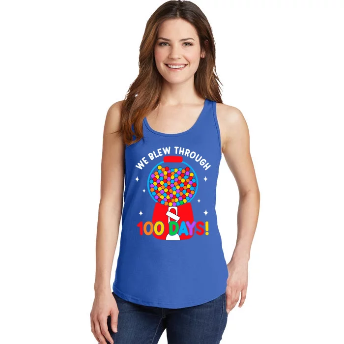 We Blew Through 100 Days Of School 100 Days Smarter Brighter Gift Ladies Essential Tank