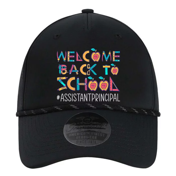 Welcome Back To School Assistant Principal Cute Gift Performance The Dyno Cap