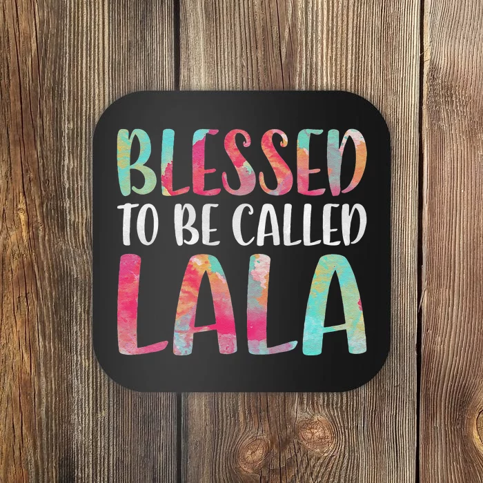 Womens Blessed To Be Called Lala Mother's Day Coaster