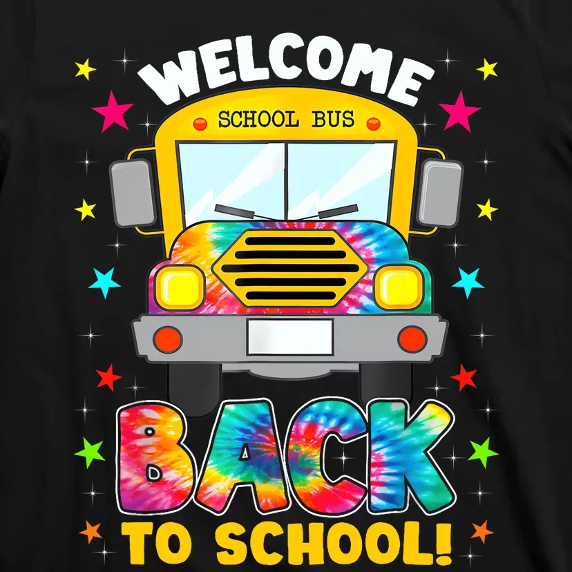 Welcome Back To School Funny Outfit School Bus Driver T-Shirt