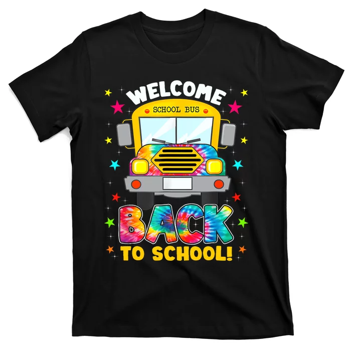 Welcome Back To School Funny Outfit School Bus Driver T-Shirt